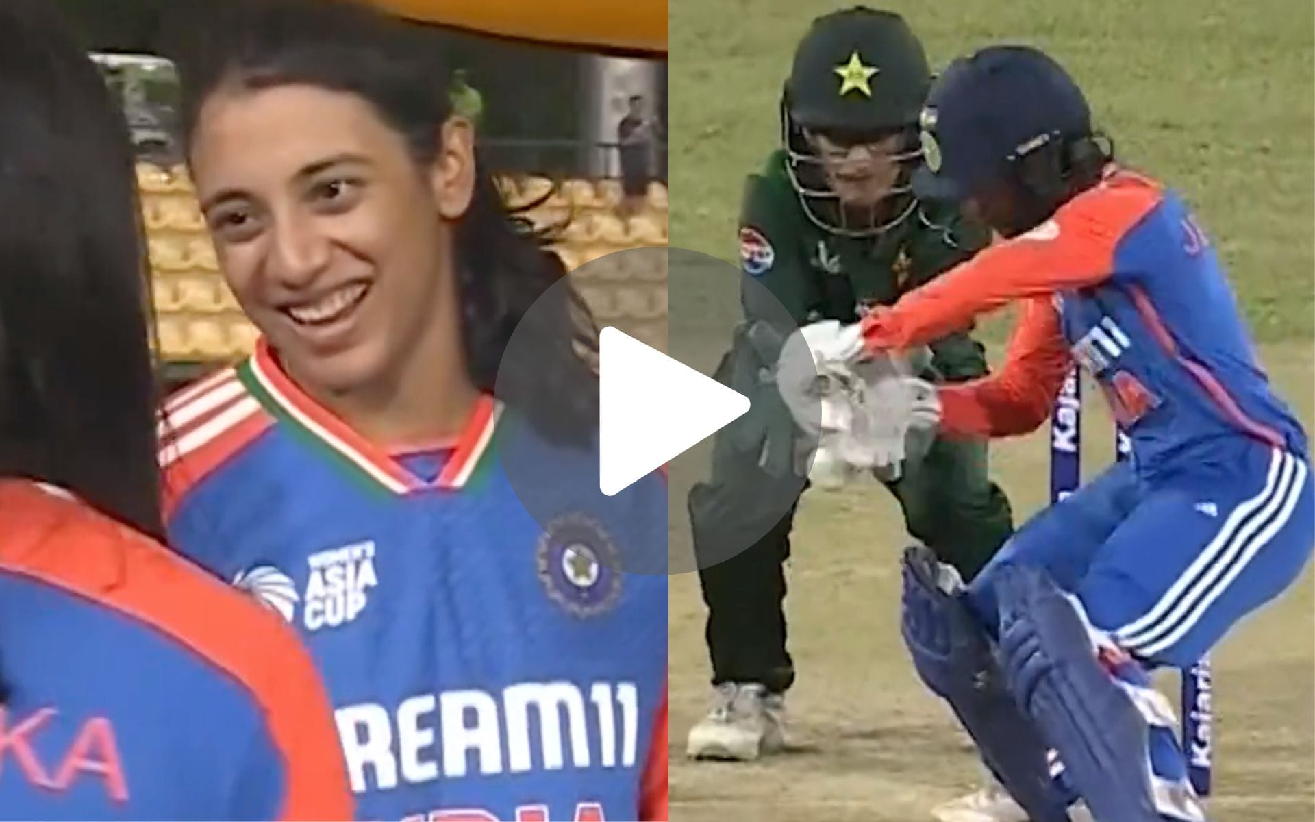 [Watch] Smriti Mandhana And Shreyanka Patil's Sweet Moment As Rodrigues Seals Win vs PAK